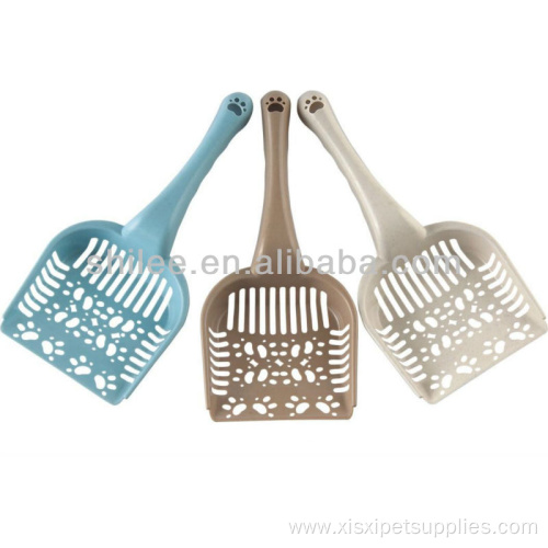 Plastic cat litter scoop and pet pooper scoop